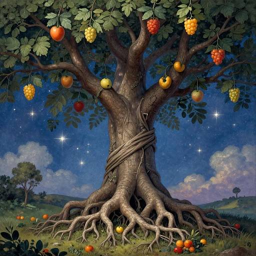 Eternal Roots and Celestial Fruits