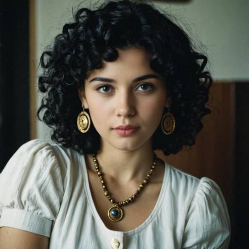 Realistic Helga Costume Portrait with Jewelry
