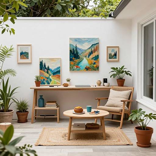 Charming Backyard Art Studio Retreat