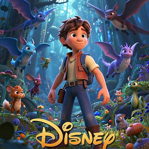 Heroic Fantasy Disney Movie Poster