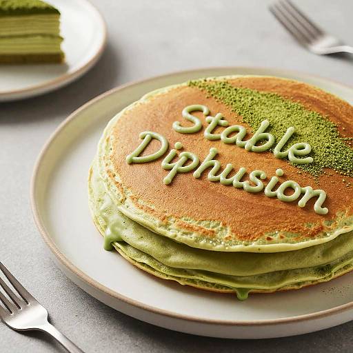 Gourmet Matcha Mille Crepe Cake