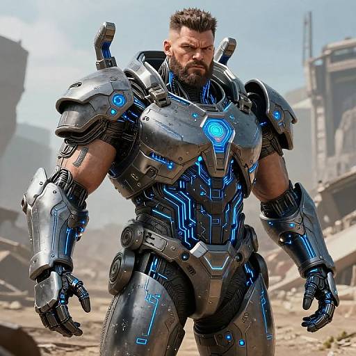 Cybernetic Giga Chad Sigma Warrior
