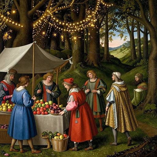 Medieval Marketplace to Enchanted Woodland