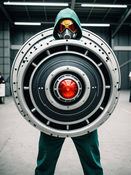 Realistic Man in Atom Smasher Cosplay