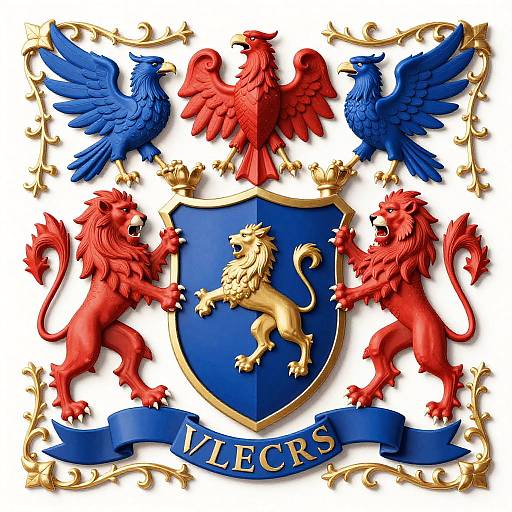 Regal Knight's Family Crest Generator