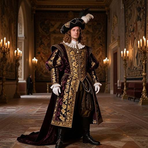 Renaissance Nobleman Cornelius Rudolph Costume