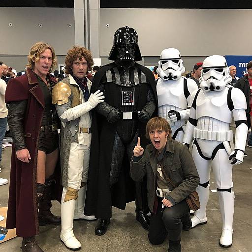 Humorous Bad Star Wars Cosplay Scene