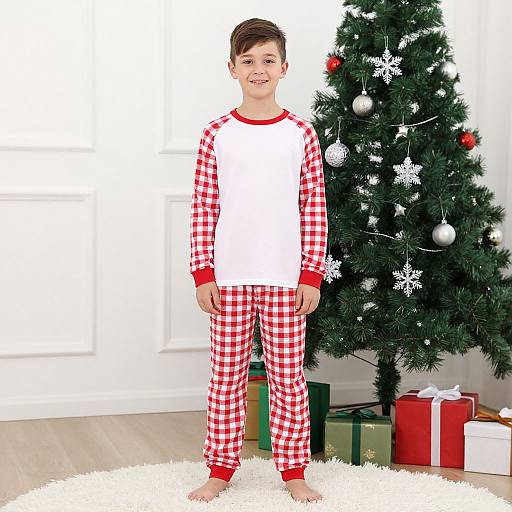 Youth Christmas Pajamas Costume