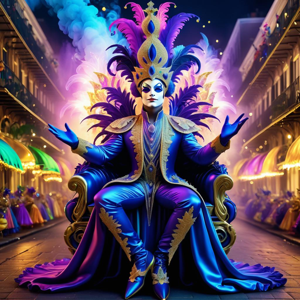 Surreal Mardi Gras Festival Dreamscape