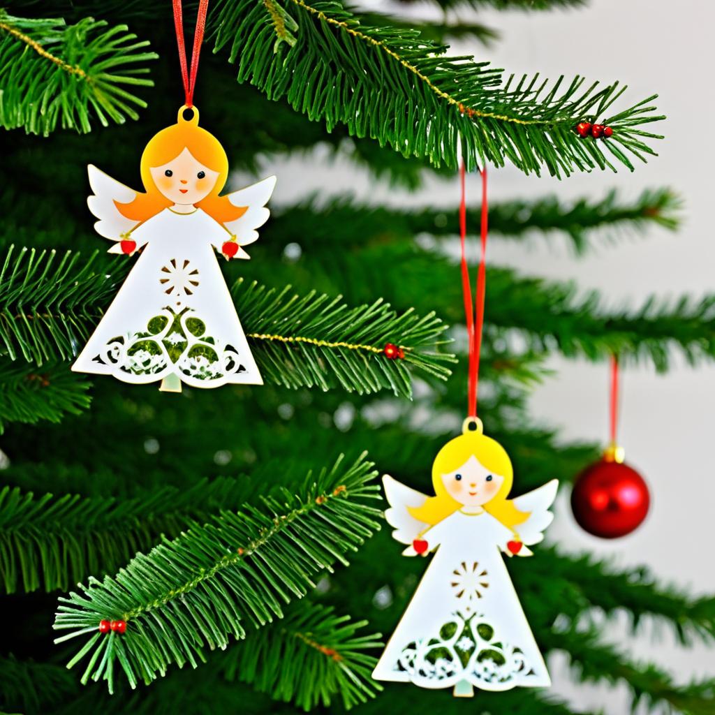 Angelic Christmas Tree Decor Inspiration