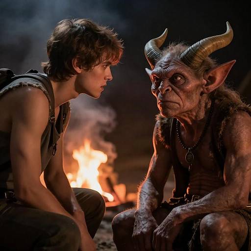 Dramatic Encounter: Human vs Goblin