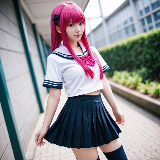 Vibrant Iroha Cosplay Costume Design