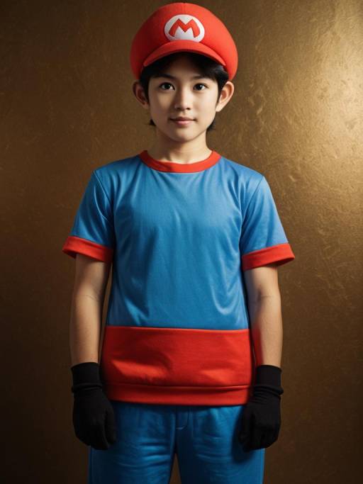 Realistic Man in Ninten Cosplay