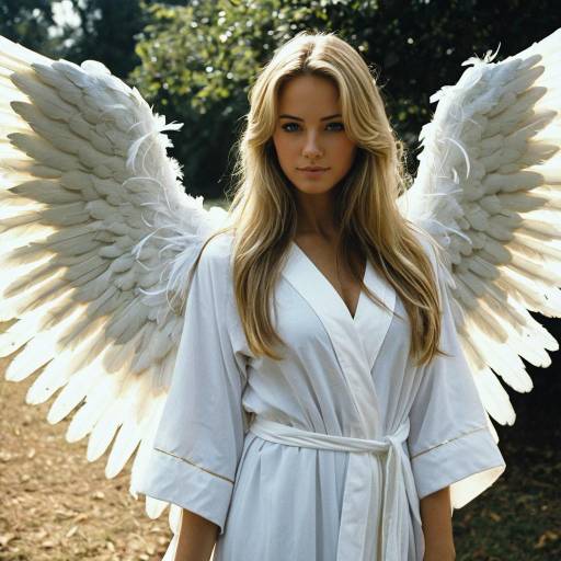 Realistic Divine Angel Costume Design