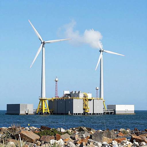 Marine Current Power Station Landscape