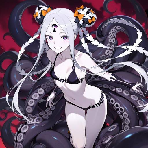 Illustration of Abigail williams (swimsuit foreigner) (first ascension) (fate), fate/grand order in the style of Duoyuanjun