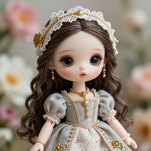 Intricate Digital Art Doll by Tanya Abaimova