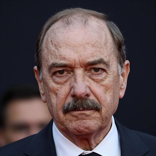 Close-Up Portrait of an Older Man