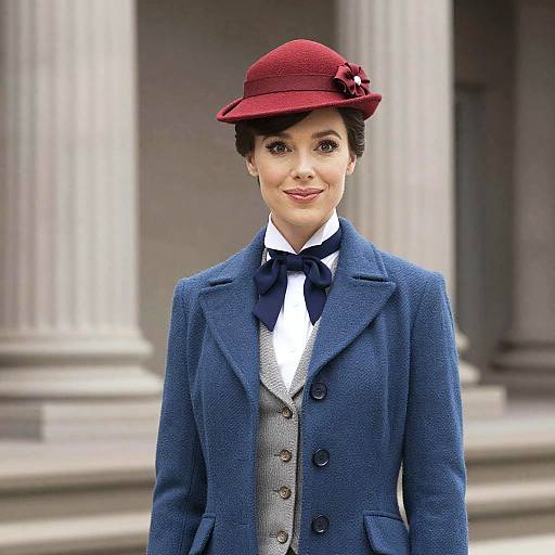 Male Mary Poppins Style Portrait