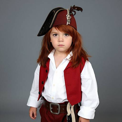 Infant Captain Hook Portrait