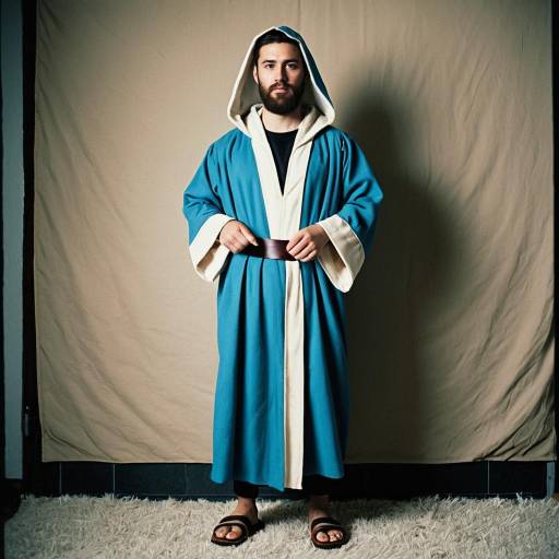 Solo Male in Nativity Costume Portrait