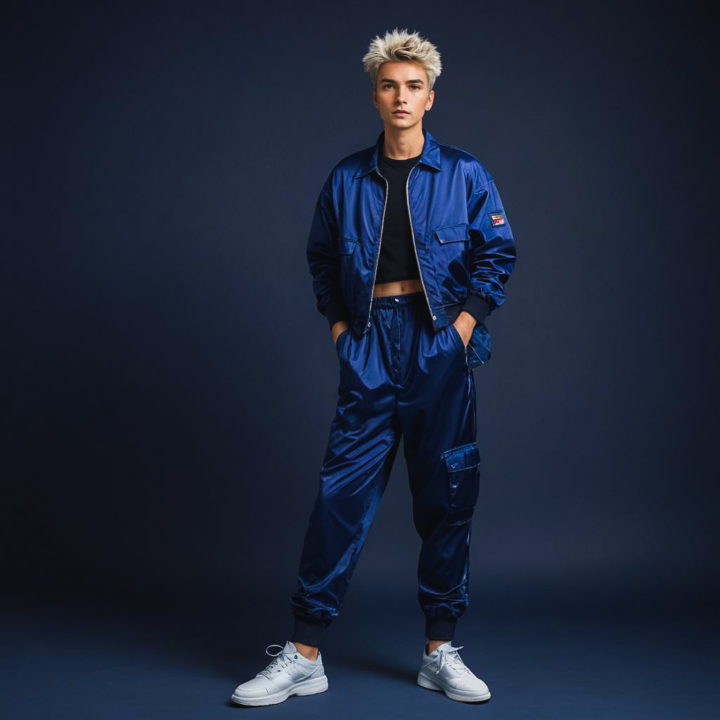 Retro '80s Photoshoot with Parachute Pants