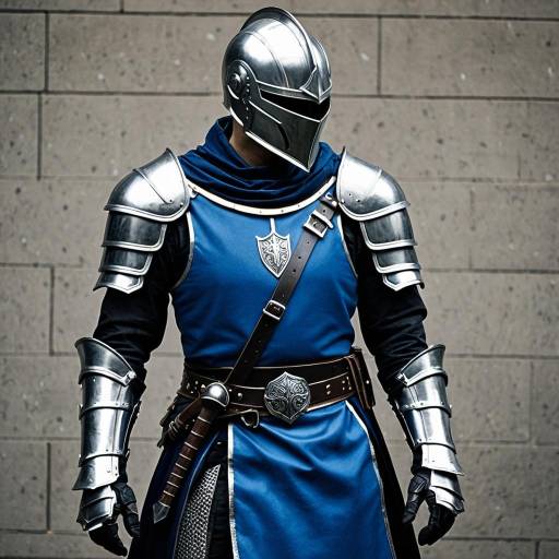 Stylish Knight Man Cosplay Outfit Idea
