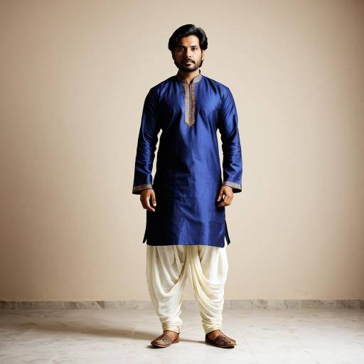 Traditional Indian Outfit of Raaj Giri Babu