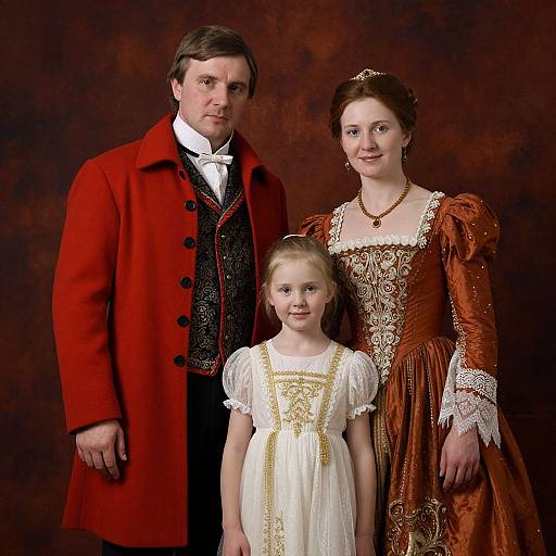 Classic Russian Family Portrait HD