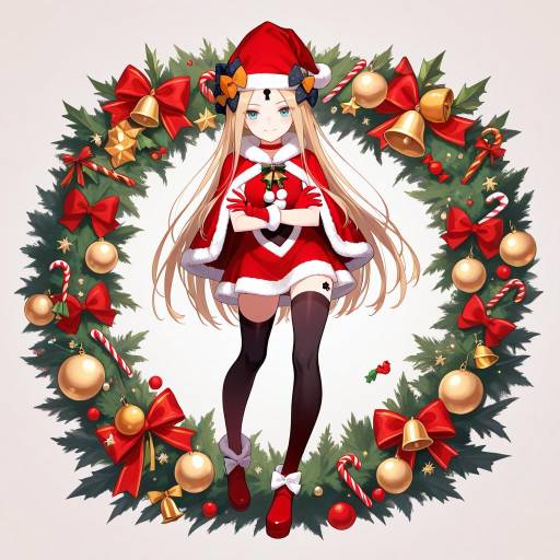 Festive Abigail Williams in Cozy Setting