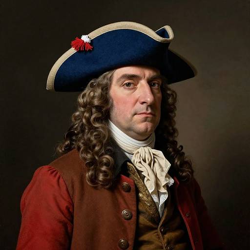 1700s Explorer John Lawson Portrait