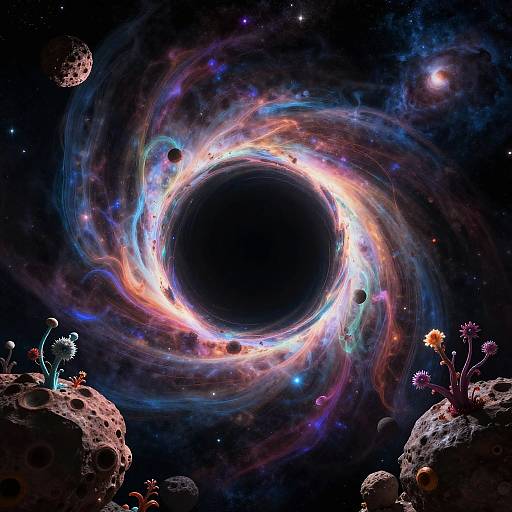 Cosmic Celestial Portal Panorama