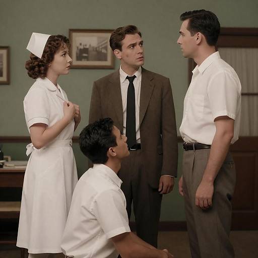 Mid-20th Century Group Portrait