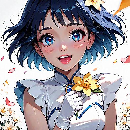 Latex Magical Girl Transform Gacha Splash