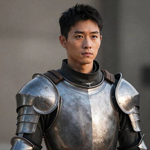 Close-Up Movie Costume Armor Man