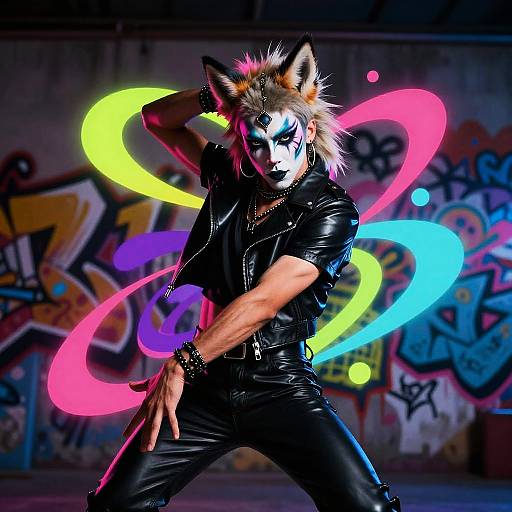 Avant-Garde Werkin Dancer Portrait