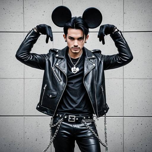 Edgy King Mickey Cosplay Costume Design