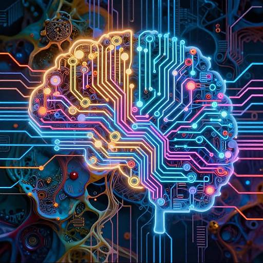 Abstract Fusion of AI and Photography