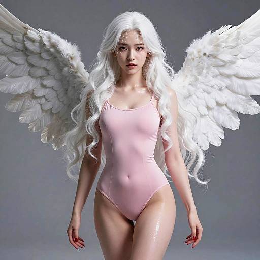 Ultra-Realistic Angelic Girl 8K