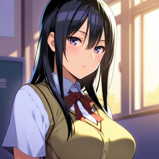 Illustration of Aihara mei, citrus (saburouta) in the style of Yuuzii