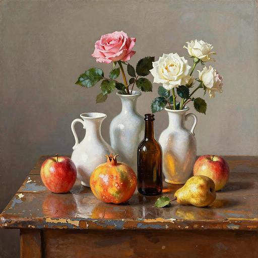 Classic American Regionalism Still-Life