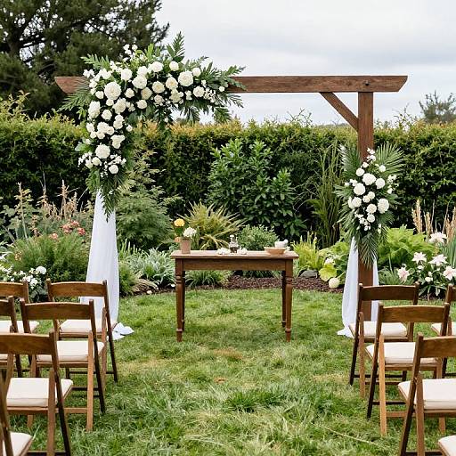 Summer Garden Wedding Decoration Ideas