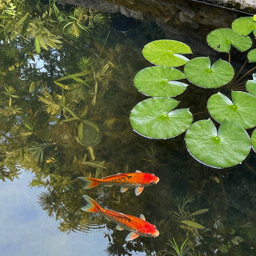 Hyper-Realistic Serene Pond Drawing
