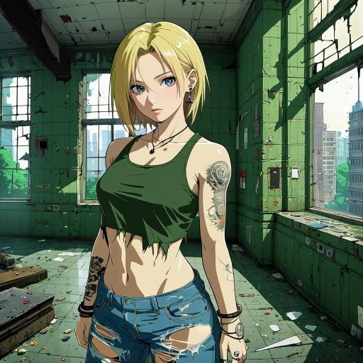 Urban Alchemist Girl with Jewelry