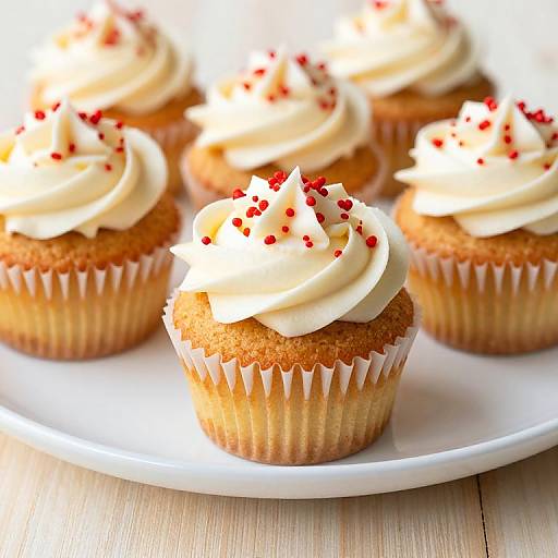 Delicate Carrot Cupcakes with Frosting