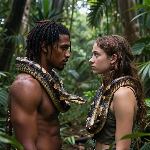 Mesmerizing Jungle Encounter with Kaa