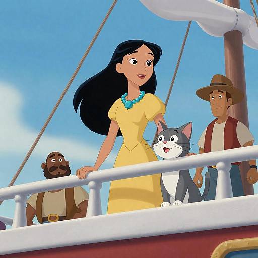 Adventure on the Treasure Planet Ship