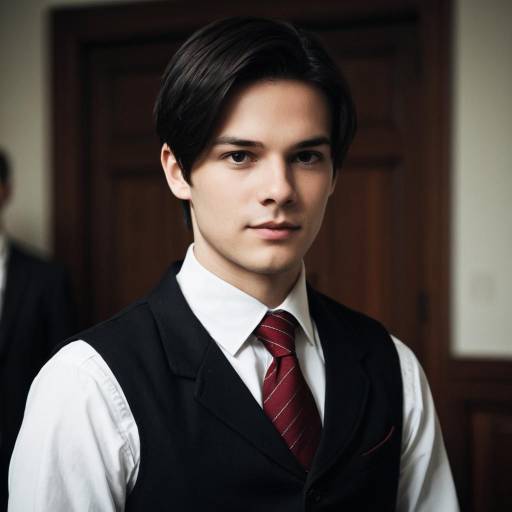 Formal Male Court Attire Portrait