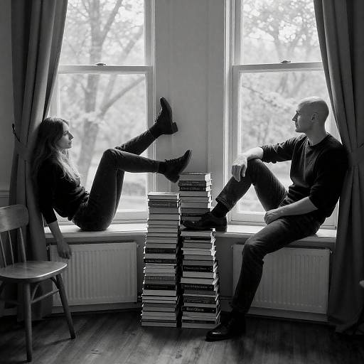 Relaxing Moments in a Sunlit Room