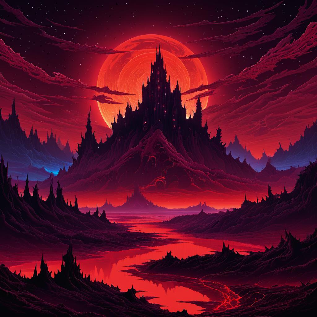 Cosmic Horror: Twisted Lost Souls Landscape